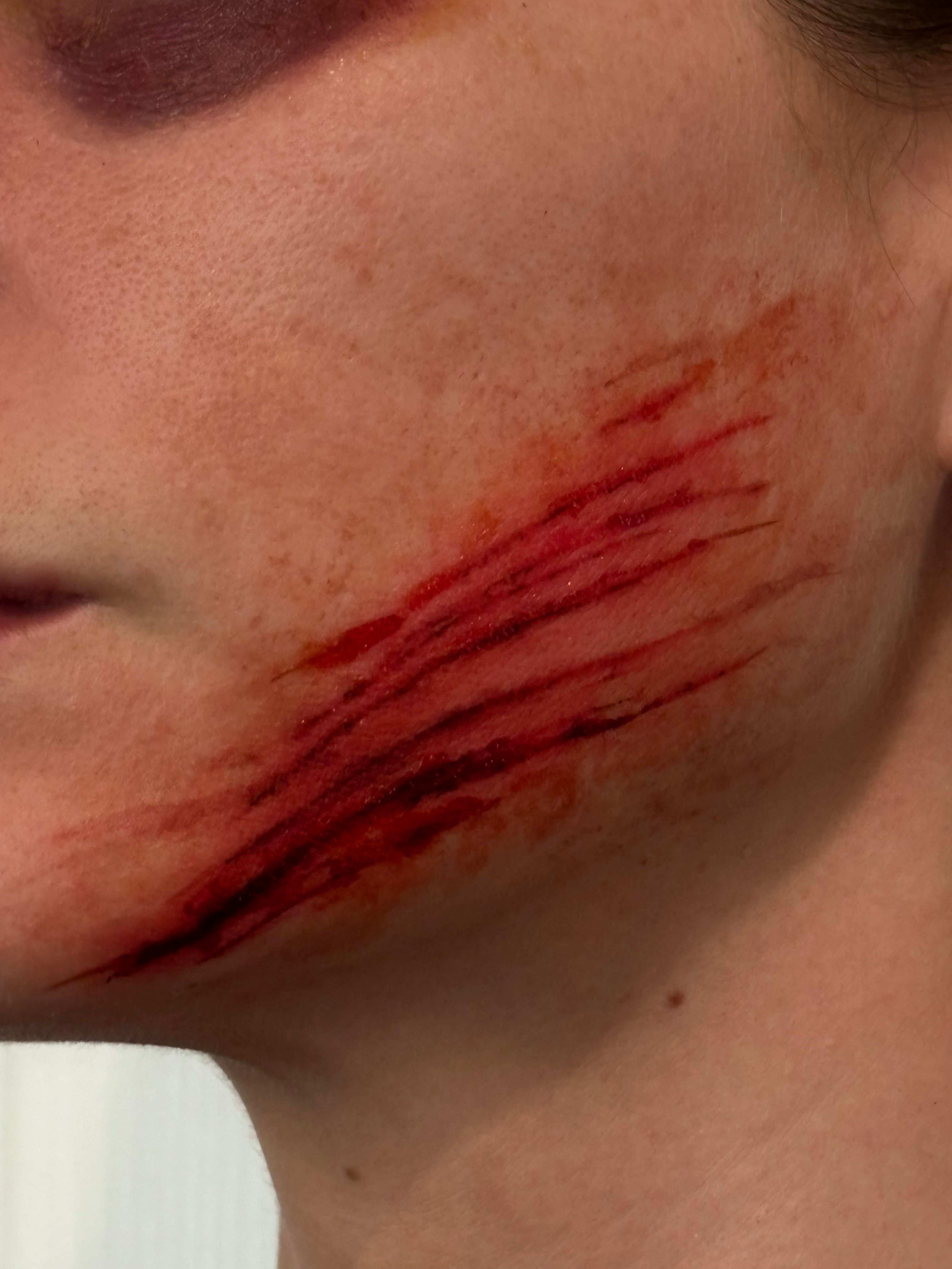 Road Rash Temporary Tattoos – Realistic FX for Hardcore Looks