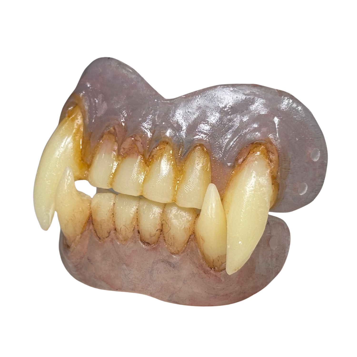 Monster teeth comfort fit kit included for longer wear and reduced mouth fatigue 