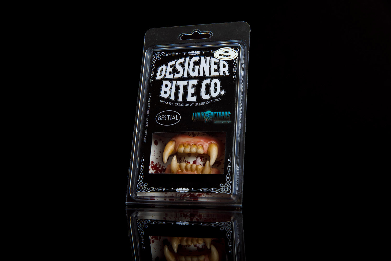 Bestial Monster Teeth Prosthetic – Savage Beast Fangs with Comfort Fit for Extended Wear Cosplay