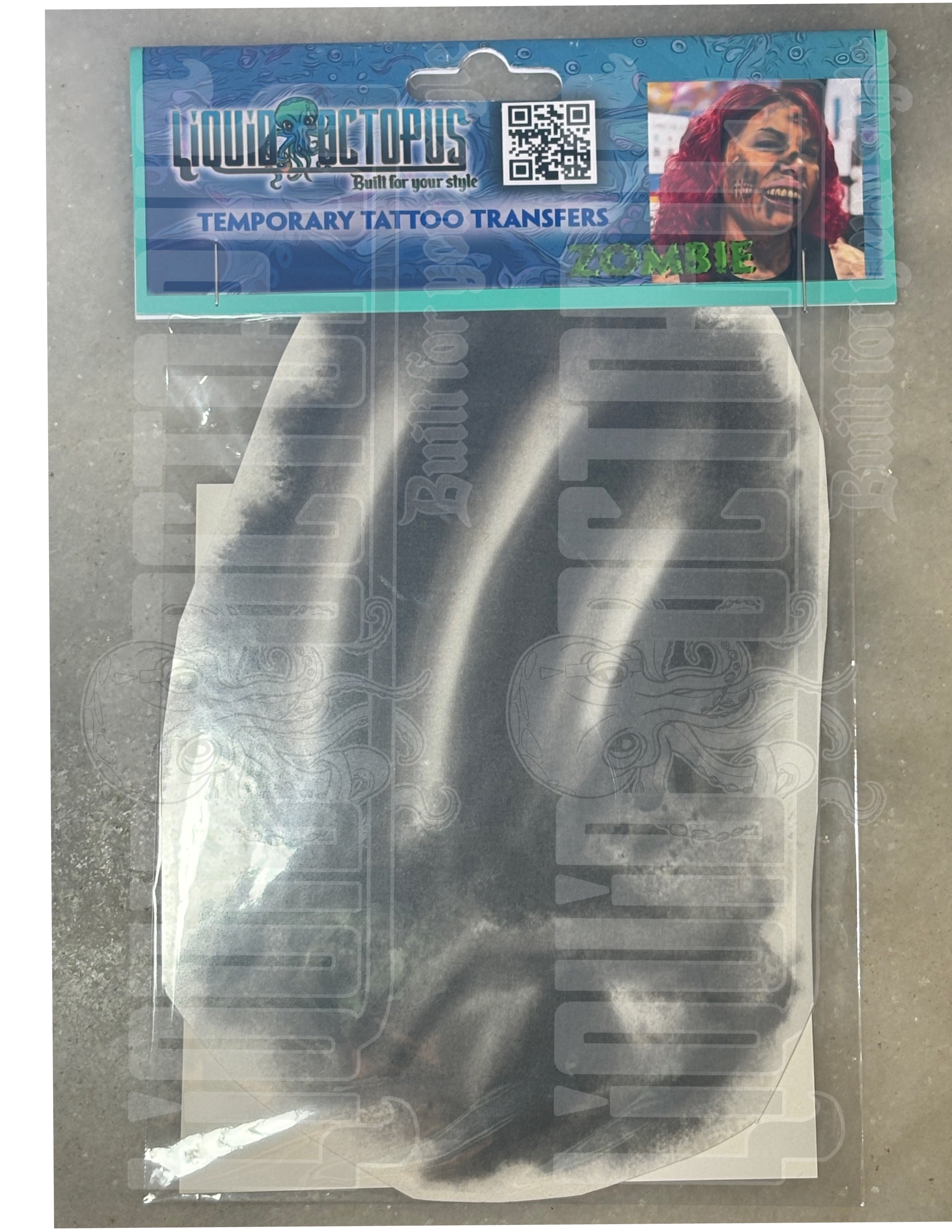 Realistic Zombie Tattoo Transfers – The Ultimate Undead Effect