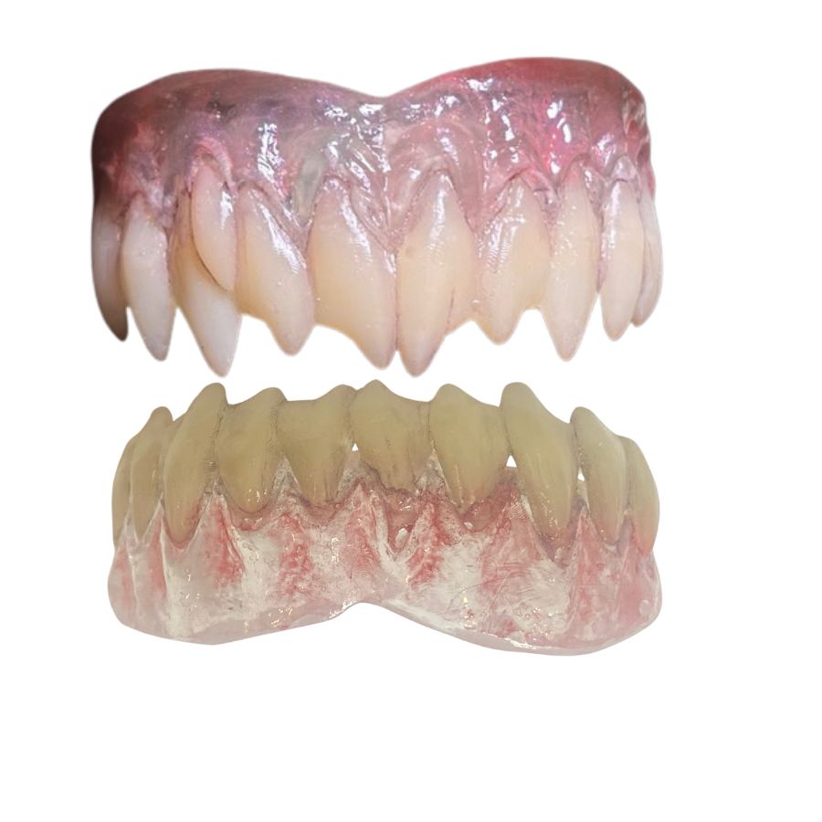 Sinful – Hand-Painted Character Teeth | Professional Resin Horror FX