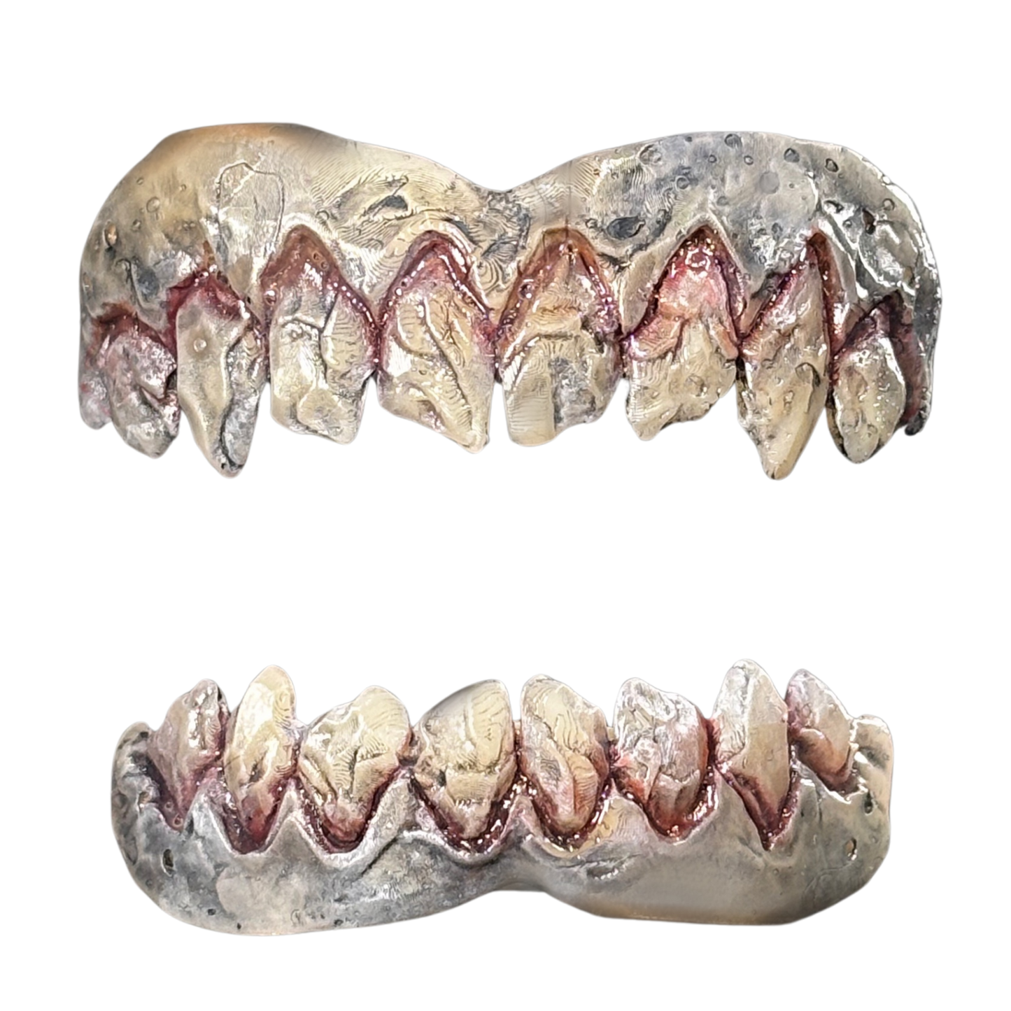 Designer Bite Co Gargoyle monster teeth full set upper and lower horror SFX veneers