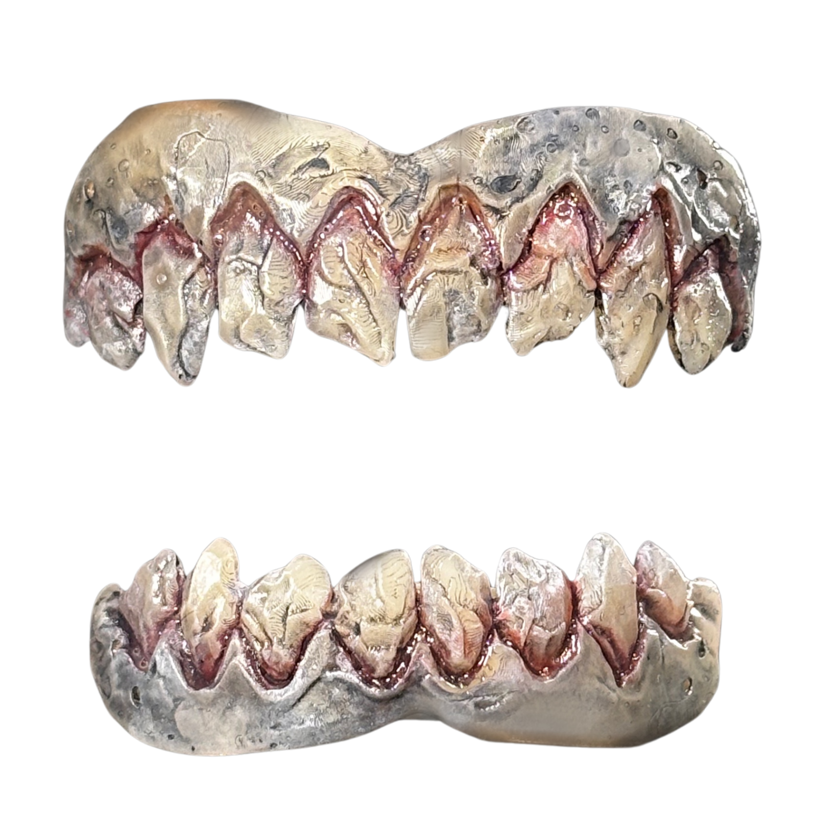 Designer Bite Co Gargoyle monster teeth full set upper and lower horror SFX veneers