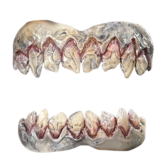 Designer Bite Co Gargoyle monster teeth full set upper and lower horror SFX veneers