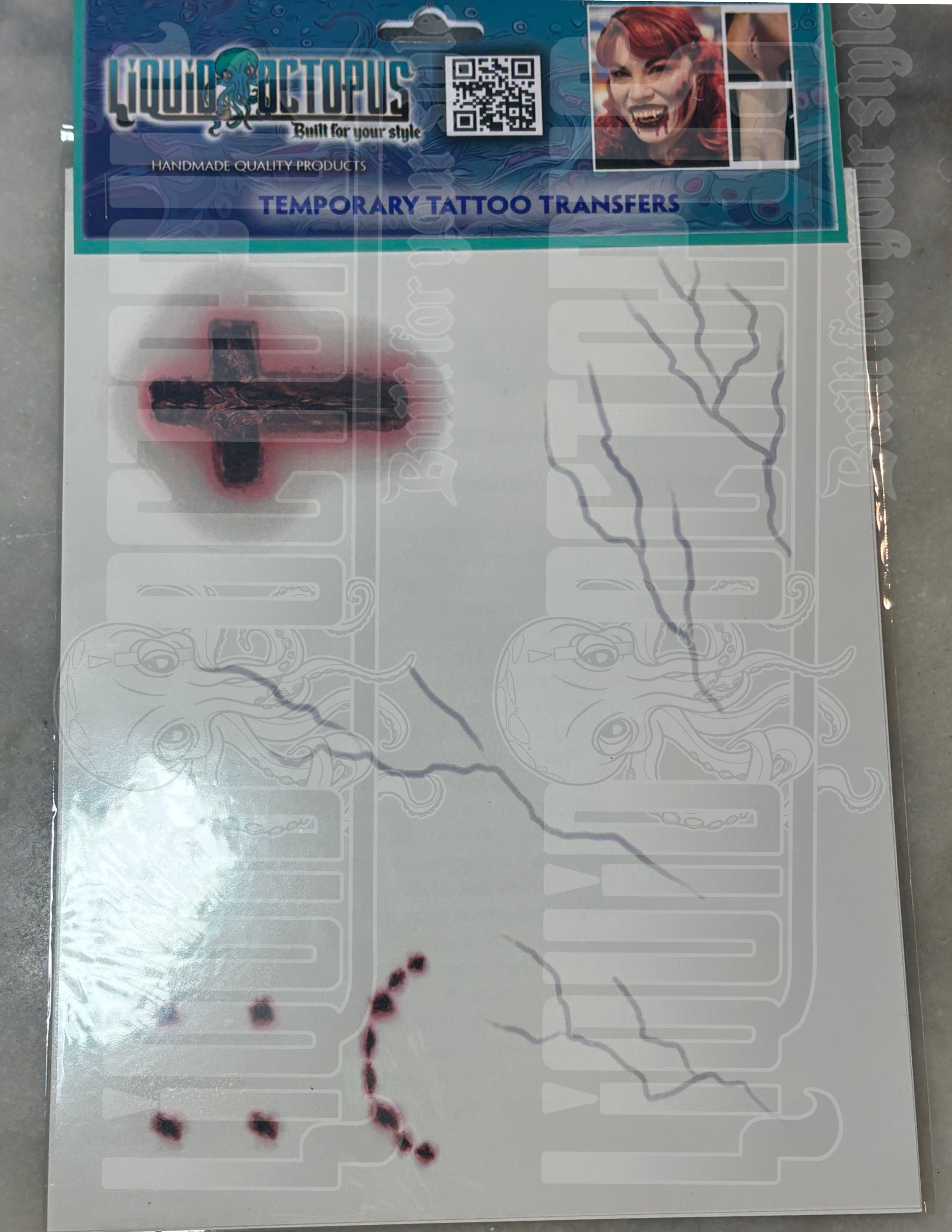 Vampire Temporary Tattoos – Unleash Your Inner Creature of the Night!